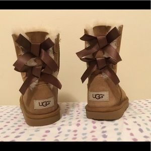 UGG Bailey Bow Girls Boots